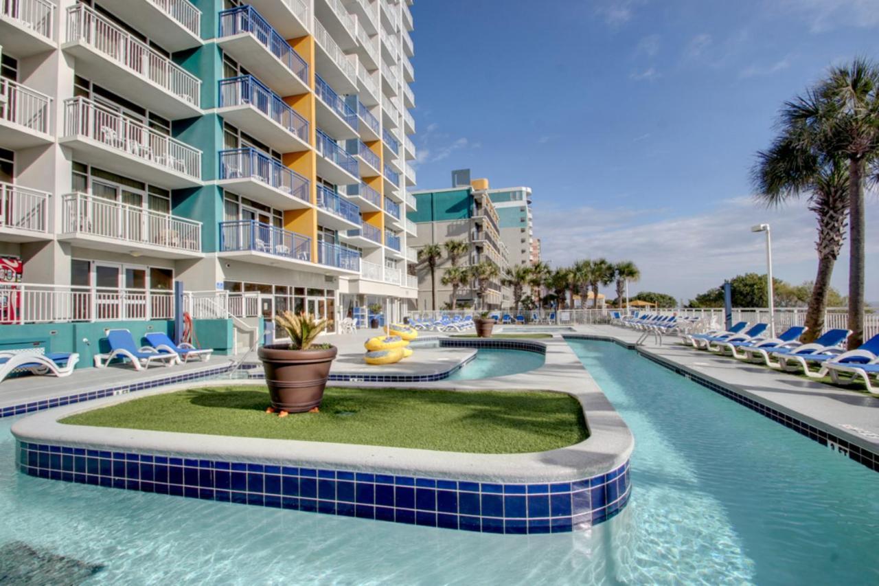 Beachfront Condo In Atlantica Resort With Pool Миртл-Бич Экстерьер фото