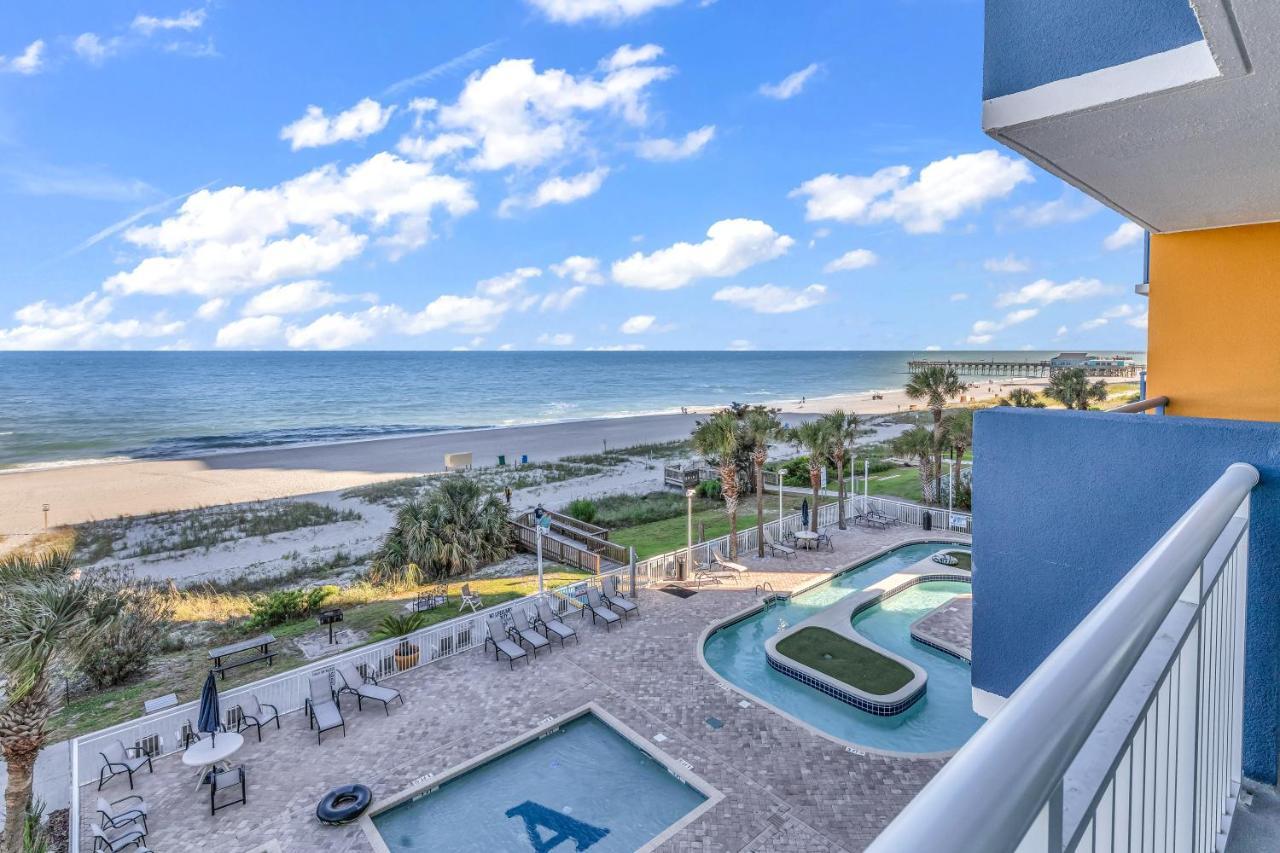 Beachfront Condo In Atlantica Resort With Pool Миртл-Бич Экстерьер фото